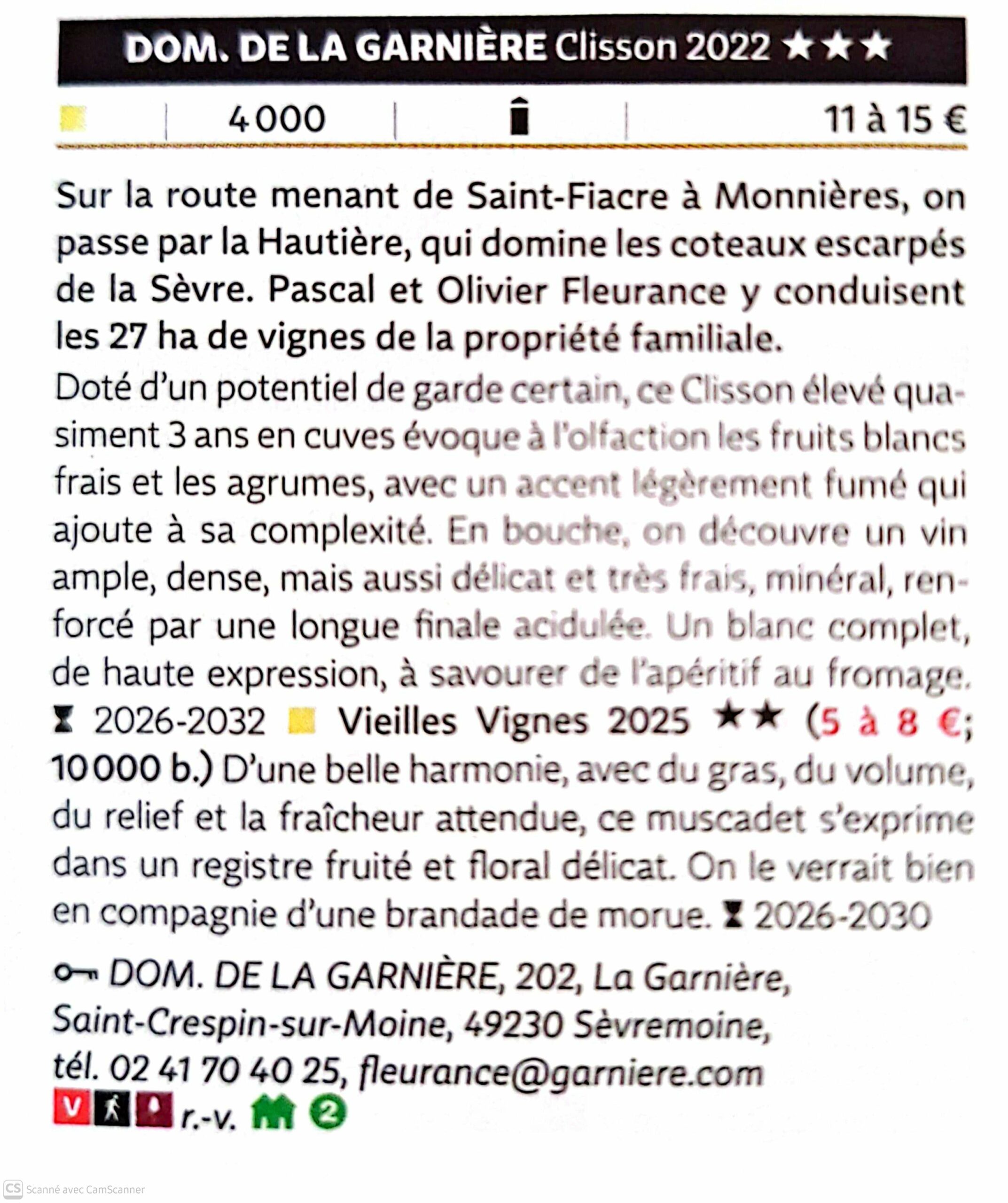 Muscadet Sèvre et Maine sur Lie Vieilles Vignes – Image 5